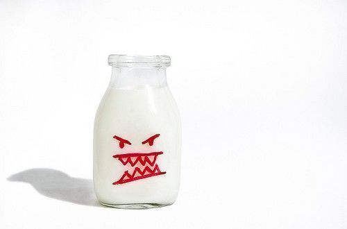 Leche dañina