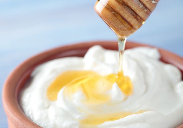 Yogurt natural con miel