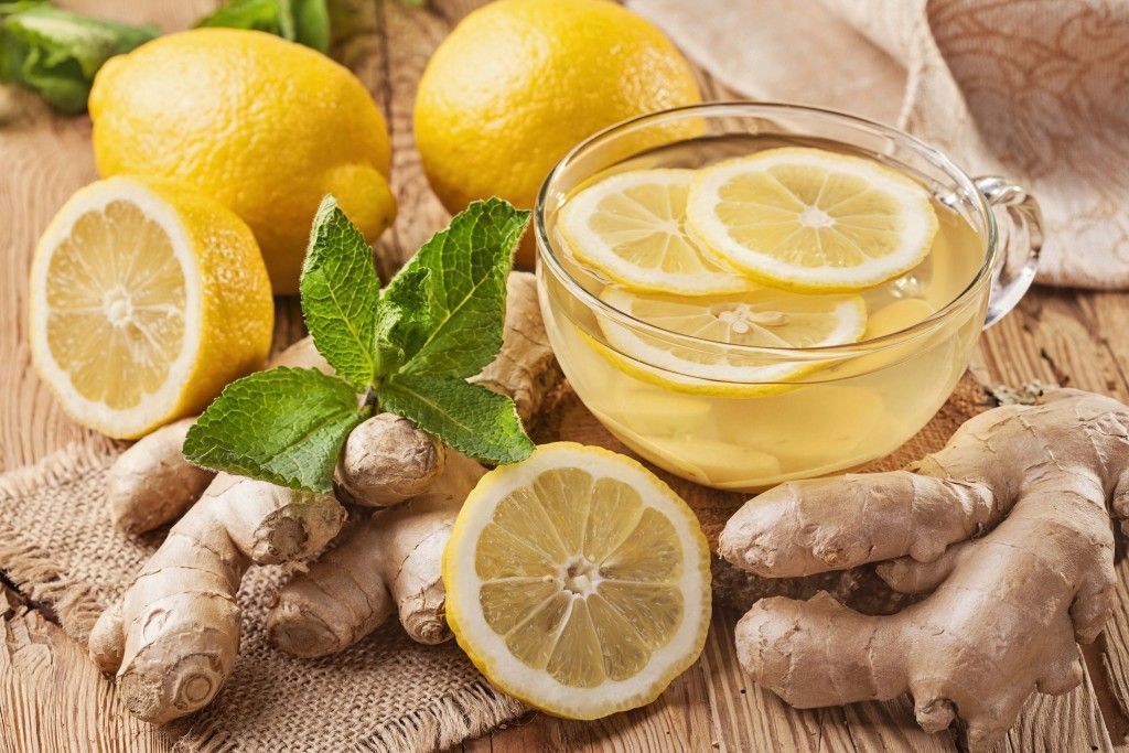 Té verde de jengibre
